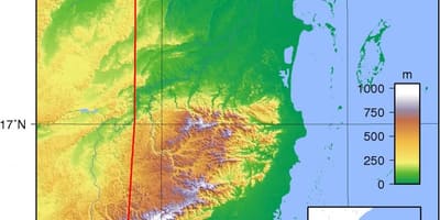Карта на Белизе кота 